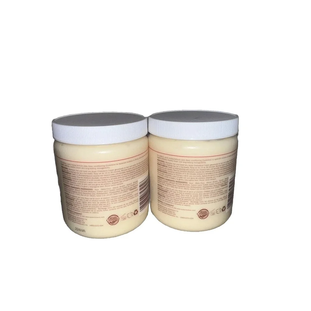 2 Queen Helene Cholesterol Hair Conditioning Cream Dry Processed‎ Hair Repair